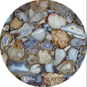 semi precious stone slab