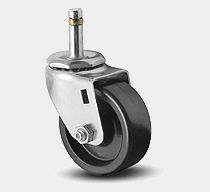 Spring Ring Stem Industrial Unbreakable Castors Wheels