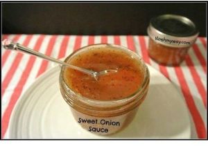 Sweet Onion Sauce