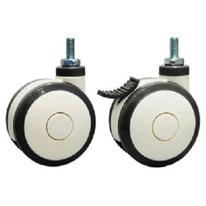 twin wheel casters