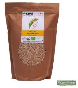 Kiwi Kisan Organic Brown Basmati Rice