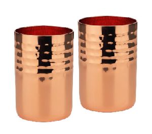 G-201 Copper Finish Glass Set