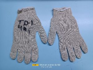 Cotton Knitted Seamless Gloves