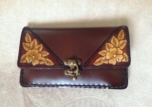 leather clutch bags