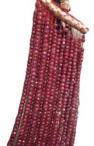 Maroon Beads Mala