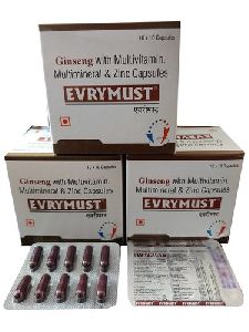 Ginseng Multiminaral Zinc Capsules