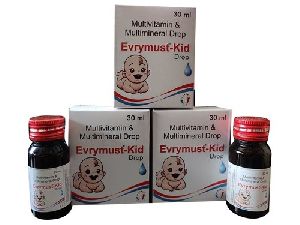 Kid Multivitamin Multiminarals Drops