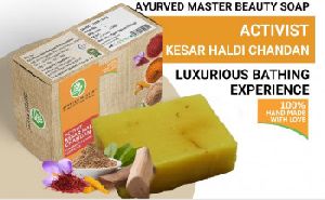 Kesar Haldi Chandan Handmade Soap