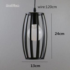 Wire Hanging lamp for decor