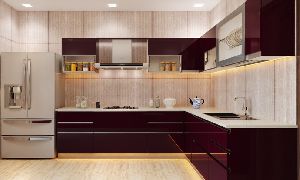 l shaped modular kitchen