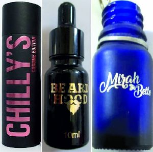 Glass Bottle Gold Foil Printing Services