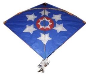 Star Print Paper Kite