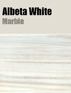 Albeta White Marble Slab