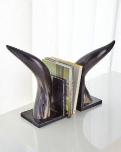 Horn Bookends