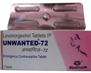 Unwanted 72 (Levonorgestrel) Tablet