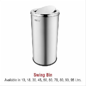 Stainless Steel Swing Dustbins