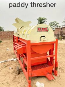 Sambhi paddy thresher