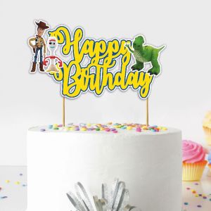 Toy Story Happy Birthday Cake Topper