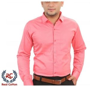 REAL COTTON TWILL SATIN SHIRT FOR MEN'S