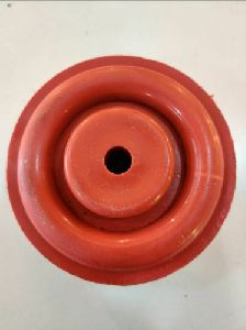 Red Polymer Wheel