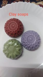 Round Clay Soap