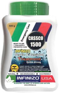 Infinizo USA CASSCO Septic Tank Bacterial Cleaner Powder