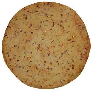 Chana Masala Papad