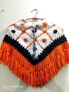 Crochet Girls Poncho