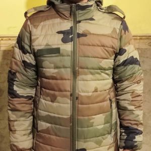 Mens Army Print Jacket