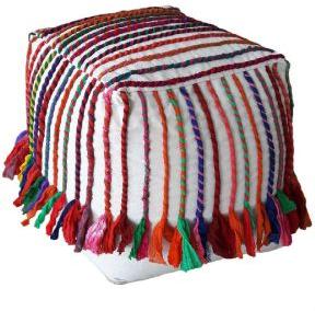 Tassel Pouf