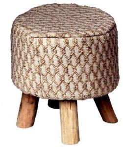 Woven Ottoman Stool