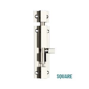 Square aluminium towerbolt