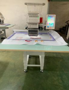 Single Head Embroidery Machine