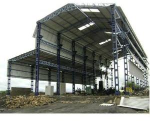 Steel Industrial Prefabricated Shed