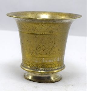 Brass cup