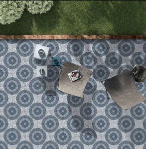 Mosaic Blue Heavy Duty Parking Tiles