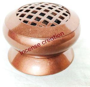 Iron copper antique incense burner