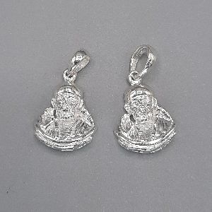 Sterling Silver Sai Baba Pendant