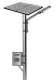 solar street light pole