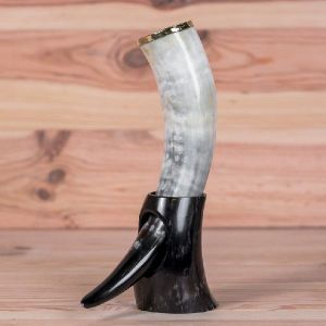 Buffalo Horn Mug