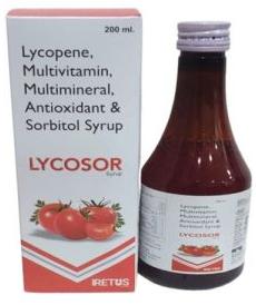 Lycopene Multivitamin Antioxidant Syrup