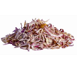 dehydrated pink onion kibbled