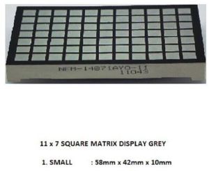 Grey Matrix Display