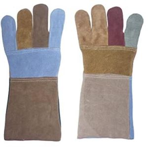 MULTICOLOR LEATHER GLOVES