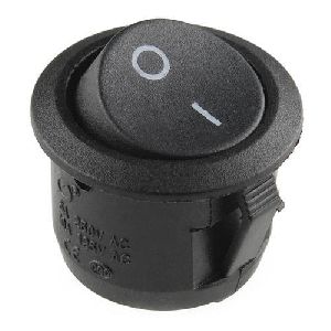 round rocker switch