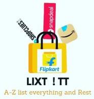 Flipkart listing