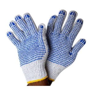 dotted glove