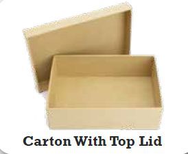 Carton With Top Lid