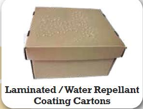 Laminated Water Repellant Coating Carton