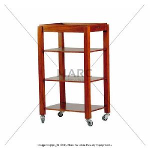 Wooden Spa Trolley